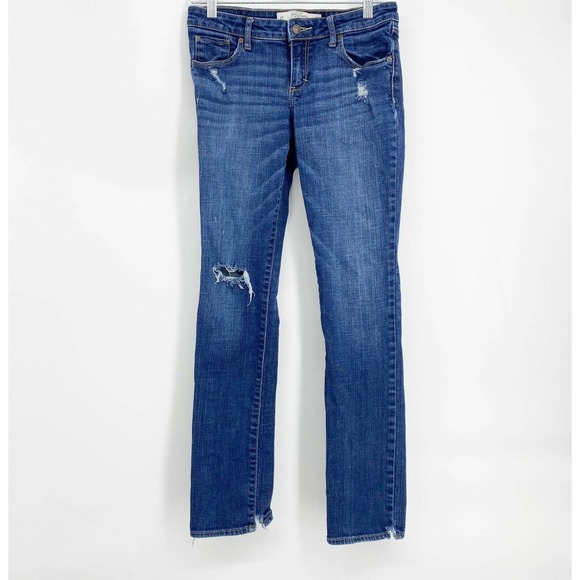 Abercrombie & Fitch Denim - Abercrombie & Fitch Distressed Jeans The A&F Skinny Women's Size 28/6R